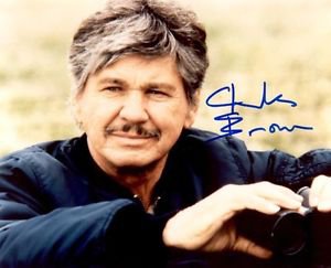 CHARLES BRONSON Signed Autograph 8x10 inch. Picture Photo REPRINT