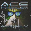 Original ACE FREHLEYof KISS Signed in Person Autographed CD "ANOMALY" w/POSTER
