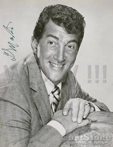 DEAN MARTIN Signed Autograph 8x10 inch. Picture Photo REPRINT