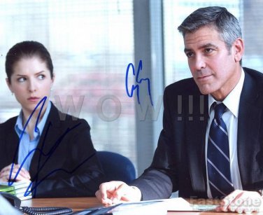 Gorgeous ANNA KENDRICK/CLOONEY Signed Autograph 8x10 inch. Picture Photo REPRINT