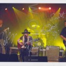 Original JOHNNY WINTER Band 8x10 SiP by ALL 4 Autograph Photo Picture1