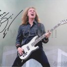 Original DAVID ELLEFSON of MEGADETH 8x10 Signed in Person  Autograph Photo Pic