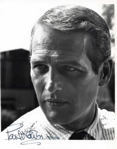 PAUL NEWMAN  Signed Autograph 8x10 inch. Picture Photo REPRINT