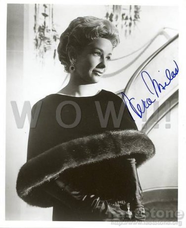 Gorgeous  VERA MILES Signed Autograph 8x10  Picture Photo REPRINT