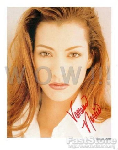 Gorgeous  VANESSA NORRIS Signed Autograph 8x10  Picture Photo REPRINT