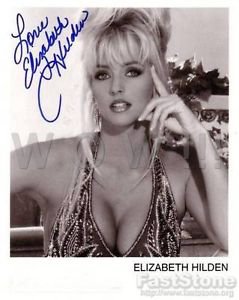 Gorgeous ELIZABETH HILDEN Signed Autograph 8x10 inch. Picture Photo REPRINT