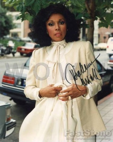 Gorgeous DIAHANN CARROLL Signed Autograph 8x10 inch. Picture Photo REPRINT