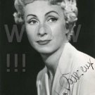 Gorgeous DANIELLE DARRIEUX Signed Autograph 8x10 inch. Picture Photo REPRINT