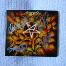 Original ANTHRAX CD *WARSHIP MUSIC* Autographed Signed by ALL 4 + FREE Bonus!