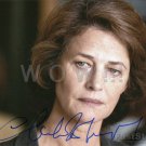 Gorgeous CHARLOTTE RAMPLING Signed Autograph 8x10 inch. Picture Photo REPRINT