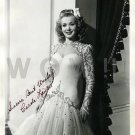 Gorgeous CAROLE LANDIS Signed Autograph 8x10 inch. Picture Photo REPRINT