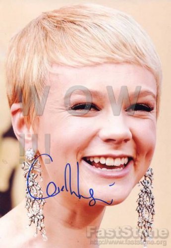 Gorgeous CAREY MULLIGAN Signed Autograph 8x10 inch. Picture Photo REPRINT