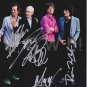 Original The ROLLING STONES 8x10 Signed by ALL 4 Autographed Photo Picture