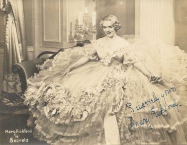 Gorgeous MARY PICKFORD Signed Autograph 8x10 Picture Photo REPRINT