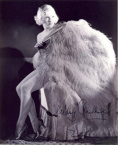 Gorgeous MARY CARLISLE Signed Autograph 8x10 Picture Photo REPRINT