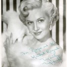 Gorgeous MARILYN  MAXWELL Signed Autograph 8x10 Picture Photo REPRINT