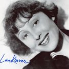 Gorgeous LUISE RAINER Signed Autograph 8x10 Picture Photo REPRINT