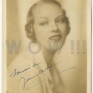 Gorgeous JEANNE AUBERT Signed Autograph 8x10  Picture Photo REPRINT