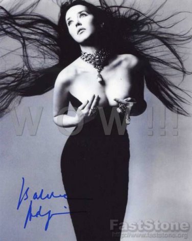Gorgeous ISABELLE ADJANI Signed Autograph 8x10  Picture Photo REPRINT