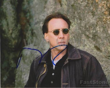 Original  NICOLAS CAGE  8x10 Signed  Autographed  Photo Picture