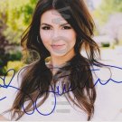 Original VICTORIA JUSTICE 8x10 Signed  Autographed  Photo Picture JSA COA