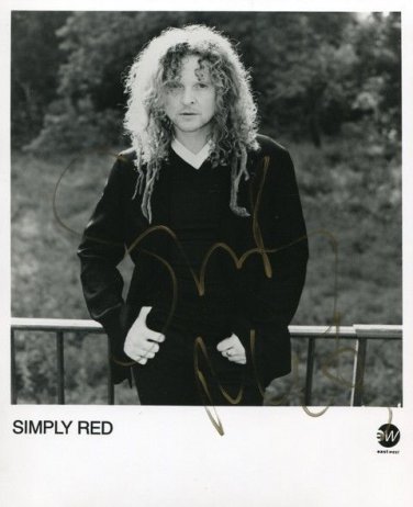 SIMPLY RED  Signed Autograph 8x10  Picture Photo REPRINT
