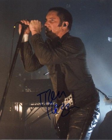 NINE INCH  Signed Autograph 8x10  Picture Photo REPRINT