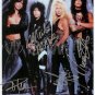 MOTLEY CRUE Signed Autograph 8x10 Picture Photo REPRINT