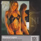 ORIGINAL Adult Star MONICA LOPEZ  8x10 Signed in Person Autograph Photo