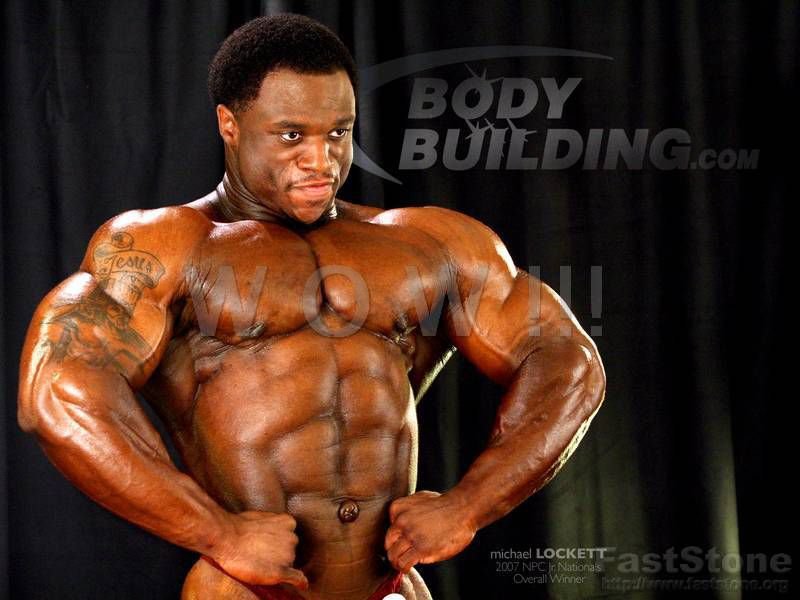 Bodybuilder MICHAEL LOCKETT High Definition 13x19 inch Photo Picture Print