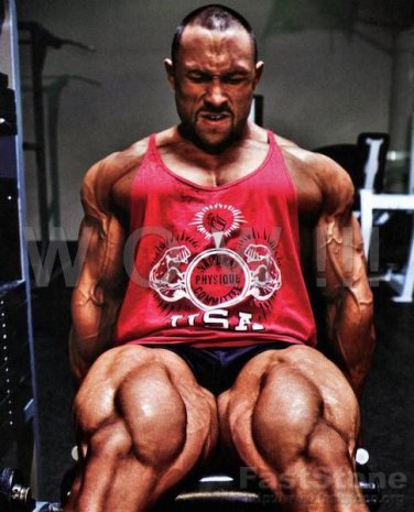Bodybuilder JASON HUH High Definition 13x19 inch  Photo Picture Print