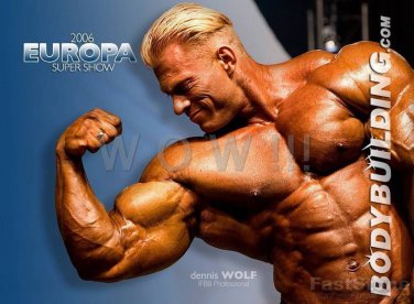 Bodybuilder DENNIS WOLF High Definition 13x19 inch  Photo Picture Print