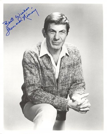 LEONARD NIMOY  Signed Autograph 8x10 inch. Picture Photo REPRINT