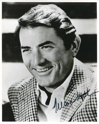 GREGORY PECK  Signed Autograph 8x10 inch. Picture Photo REPRINT