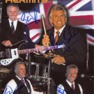 HERMAN,S HERMITS  Signed Autograph 8x10  Picture Photo REPRINT