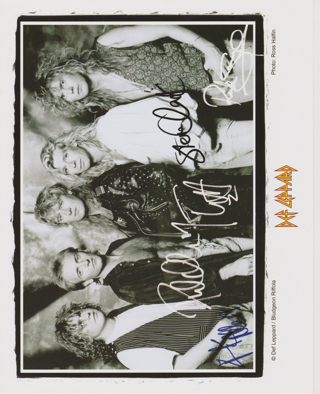 Def Leppard Autographed 8x10 Signed Photo Reprint 