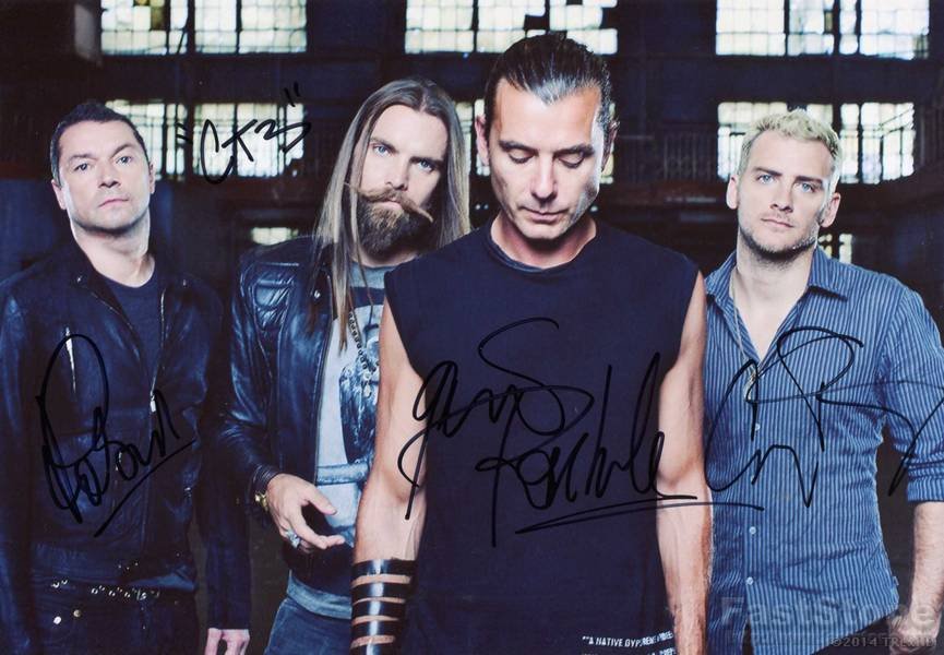 BUSH ROCK BAND Autographed signed 8x10 Photo Picture REPRINT