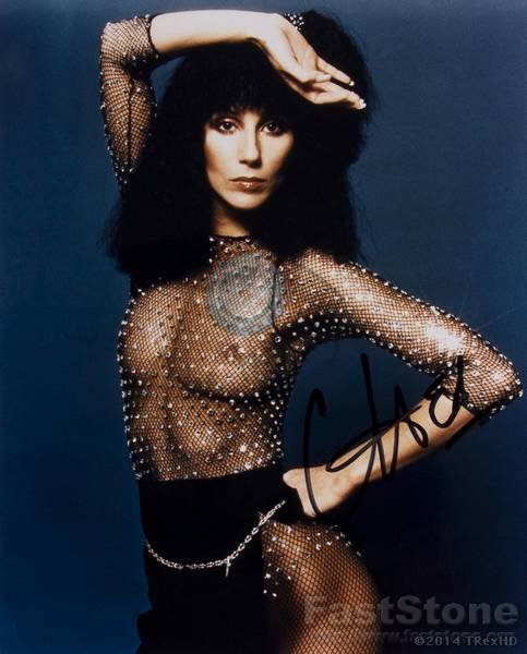 CHER Autographed signed 8x10 Photo Picture REPRINT.