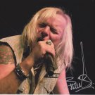 URIAH HEEP  BERNIE SHAW Autographed signed 8x10 Photo Picture REPRINT