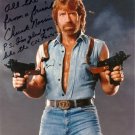 CHUCK NORRIS Autographed Signed 8x10 Photo Picture REPRINT