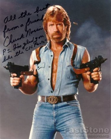 CHUCK NORRIS Autographed Signed 8x10 Photo Picture REPRINT