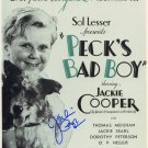 JACKIE COOPER Autographed Signed 8x10 Photo Picture REPRINT