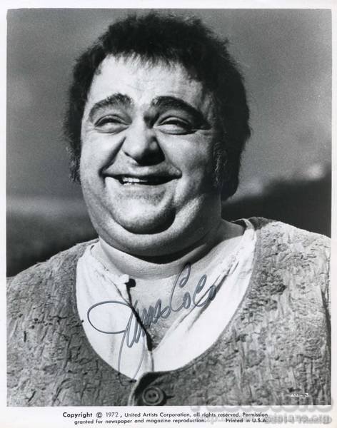 JAMES COCO Autographed Signed 8x10 Photo Picture REPRINT