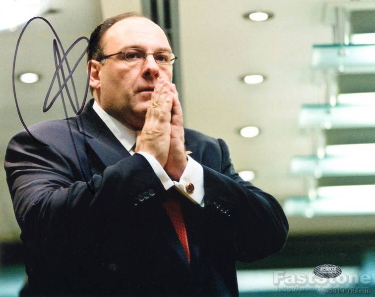 JAMES GANDOLFINI Autographed Signed 8x10 Photo Picture REPRINT
