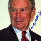 MICHAEL BLOOMBERG Autographed Signed 8x10Photo Picture REPRINT