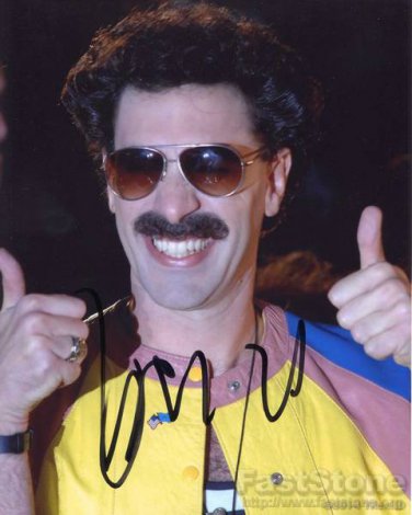 SACHA BARON COHEN  Autographed Signed 8x10Photo Picture REPRINT