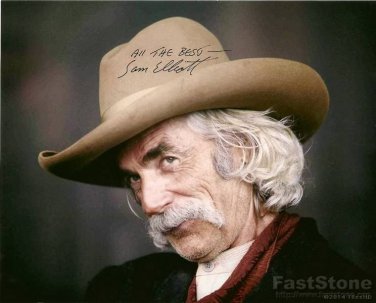 SAM ELLIOTT  Autographed Signed 8x10Photo Picture REPRINT