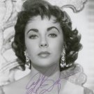 ELIZABETH TAYLOR  Autographed Signed 8x10 Photo Picture REPRINT
