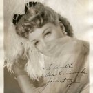 JANE FRAZEE  Autographed Signed 8x10 Photo Picture REPRINT