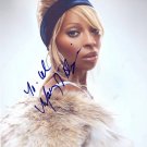 MARY J BLIGE  Autographed Signed 8x10 Photo Picture REPRINT